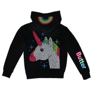 Girls size (8) medium butter jacket